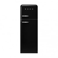 Smeg ตู้เย็น 2 ประตู รุ่น FAB30RNE1  สีดำ 11.1Q