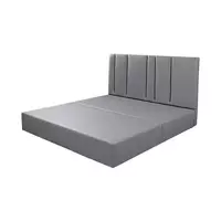 ฐาน+หัวเตียง ARTHENA 6FT GREY HLS
