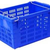 ลังผลไม้โปร่ง BASKET 33x53.5x31.5 ซม. สีน้ำเงิน