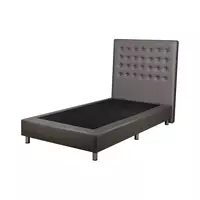 ฐาน+หัวเตียง DIAMOND 3.5FT.D-GRAY HLS