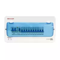 ตู้คอนซูมเมอร์ 10 ช่อง RCCB SET MAIN 63A RACER