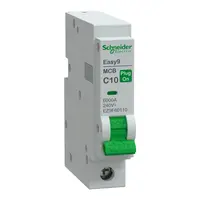 เบรกเกอร์ 10 แอมป์ MCB SCHNEIDER 1 Pole 6kA รุ่น Easy9 Plug-On