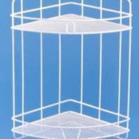 ชั้นวางของเข้ามุม 2 ชั้น BATH TIME BT 7132E สีขาว