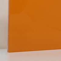 กระจกเคลือบสี Opaque Mandarin