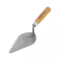 BRICKLAY TROWEL WOOD HANDLE MATALL 6"