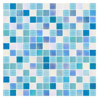 กระเบื้องโมเสค โมเสค Rio Powder Blue TARA 30x30CM