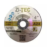 ใบเจียรเหล็ก ZI TEC ขนาด 4 " หนา 6mm