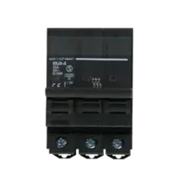 เบรกเกอร์ 50 แอมป์ MCB SAFE T CUT 3 Pole 10KA รุ่น US สีดำ