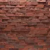 หินสังเคราะห์ ผนังหินเทียม Wire Cut Brick หน้าเรียบ Mixed Tone 524-102