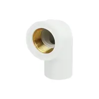 THAI PIPE 3/4" WHITE BRASS PVC 90 Elbow