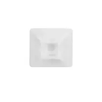 Large cable tie adhesive pad, model TM-2828-4 (pack of 10 pieces), white