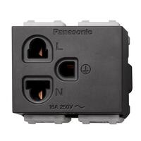 เต้ารับเดี่ยว 3 ขา PANASONIC WEGN 1191H สีเทา