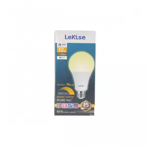 LED Dim Light Bulb A60 12 Watt (Warm White) LEKISE-1