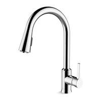 KOHLER K-21366T-4-CP ก๊อกผสมอ่างล้างจานชนิดหัวฝักบัว รุ่นทอธ