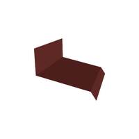 End Wall Flashing Type2 Metal Sheet Colorbond Girth 457 mm. Bangkok Red AZ150