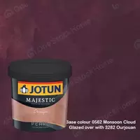 Jotun Majestic Design Pearl 0562 Monsoon Cloud + 3282 Ourjouan 