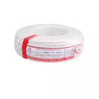 สายไฟ THW (IEC01) 6x100 ม. สีขาว