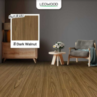 พื้นไม้ลามิเนต Dark Walnut