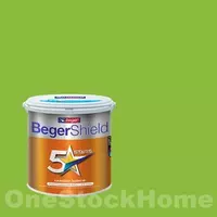 #069-6 สีเบเยอร์ชิลด์ ไฟว์สตาร์ ชนิดกึ่งเงา ภายนอก Joyful Green