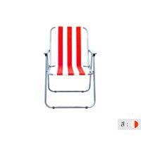 EASY CHAIR NL HOME RED/WHITE
