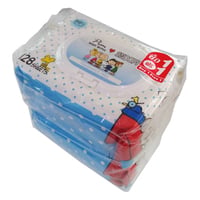 ผ้าเช็ดทำความสะอาด PIM PURE WATER 128 แผ่น 1แถม1