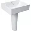 American Standard CONCEPT CUBE TF-0550/0742-WT-0 pedestal washbasin.