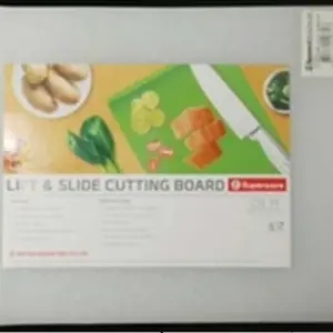 CUTTING BOARD NATURAL PLASTIC CB19 SUPER-1