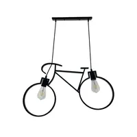 CHANDELIER MD HG-0019/2 EVL MT BK 2L