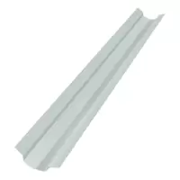 Gutter Type 2 Metal Sheet Colorbond Girth 457 mm. Aiyara White AZ150