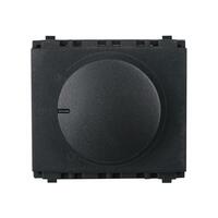 DIMMER SWITCH 300W LEAF BK PHI