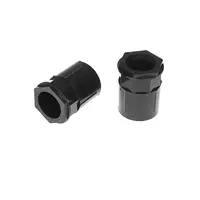 PVC Connector 32mm Black (Pack of 10)