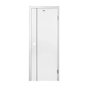 ชุดประตูห้องน้ำพร้อมวงกบ UPVC เจาะลูกบิด ASARA A811 70x200 ซม. สีขาว-1