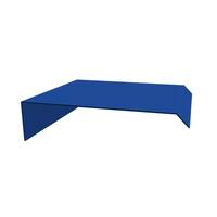 Gable Trim-Curve Type2 Metal Sheet Imported Girth 610 mm. Nuvo Blue
