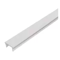 เซาะร่อง PVC ชวากร รุ่นU10 1x200ซม.สีขาว