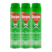 Baygon Insect Killer Spray Green 520 ml x 3