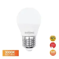 SHINING A45 E27 3 5W Warm White Pear-Shaped LED Bulb