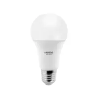 หลอดไฟ LED E27 15W วอร์มไวท์ ทรงลูกแพร์ NAGAS ECO BULB