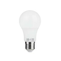 หลอดไฟ LED E27 9W คูลไวท์/วอร์มไวท์/เดย์ไลท์ ทรงลูกแพร์ 3 IN 1 HI-TEK