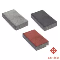 บล็อกปูพื้นแผ่นเรียบ 15x30x6.0 ซม. มอก