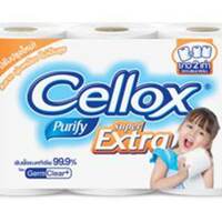 กระดาษชำระ CELLOX DOUBLE ROLL แพ็ค6