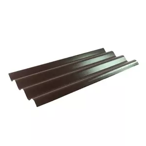 กระเบื้องหลังคา สามลอน โอฬาร น้ำตาลลูกสน R09 52x120x0.5 ซม.