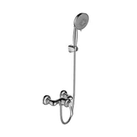 ก๊อกผสมยืนอาบแบบติดผนัง พร้อมฝักบัวสายอ่อน รุ่น Fairfex KOHLER K-72697T-B4-BN