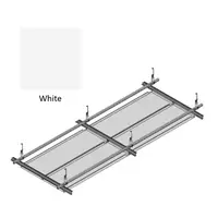 Hook On Aluminum Ceiling R-H200 Metalworks White