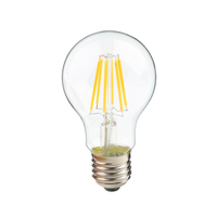 หลอดไฟ LED E27 6W วอร์มไวท์ ทรงลูกแพร์ SHINING A60 RETRO SHINE