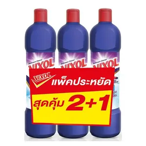 Bathroom Cleaner VIXOL 900 ml Purple (Pack 2+1)-1