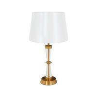 TABLELAMP MDMT5322 CAR FB/GS/MT WH/CL/GD
