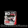 สีน้ำมัน TOA MD 2IN1 ชนิดเงา สีดำ 1/4แกลลอน (1193569)