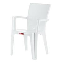 PLASTIC PP GIAVA ARMCHIR WH