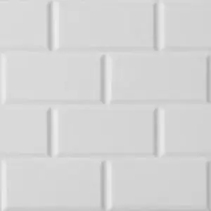 COTTO Wall Tile WT 30x45 cm ENGLISH GARDEN BRICK WH SATIN II R/T PM