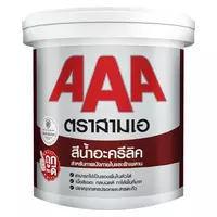 สีทาภายใน JBP AAA สีขาว ชนิดด้าน 2.5แกลลอน